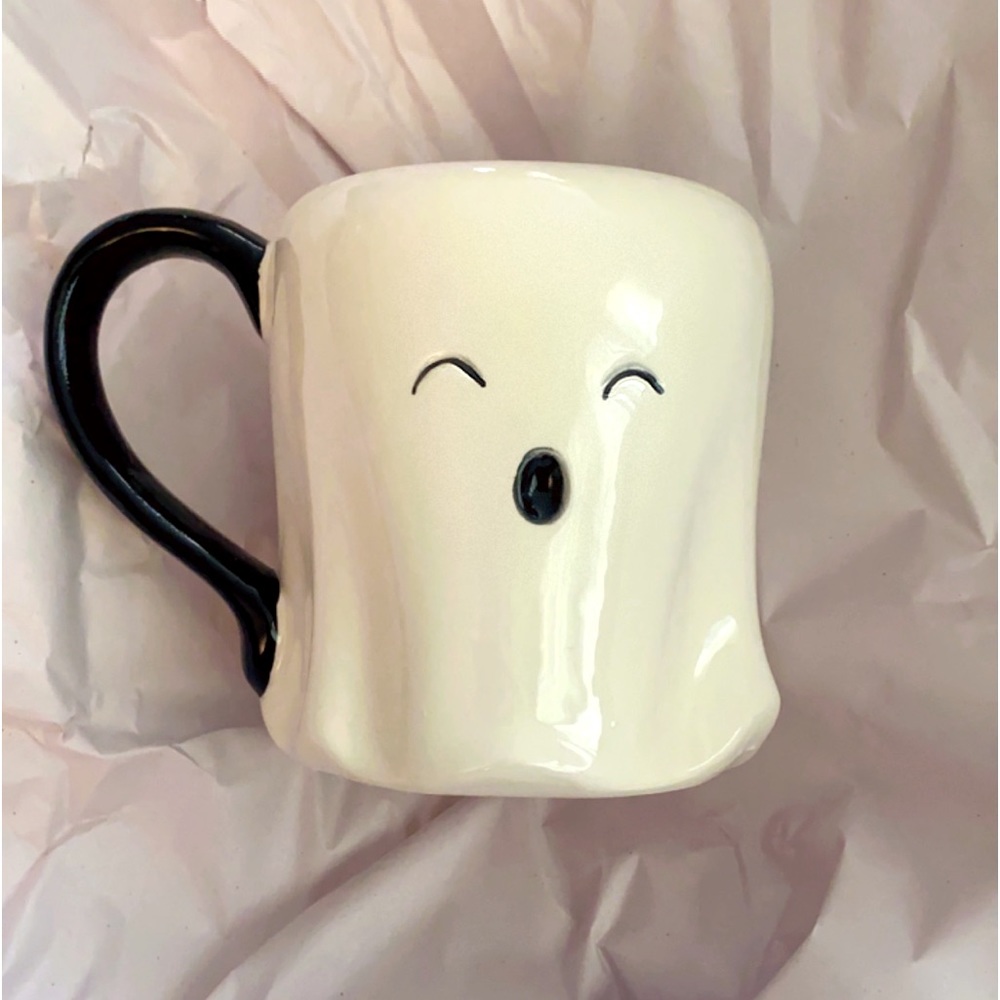 Whimsical Cupboard Ghost Mug